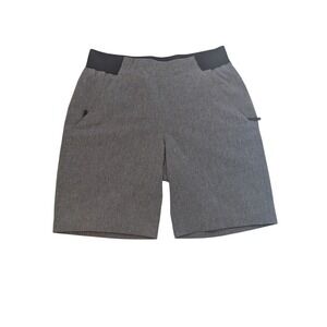 Wind River Gray Activewear Shorts 30‎ Waist 9 Inseam Zipper Pockets Athletic